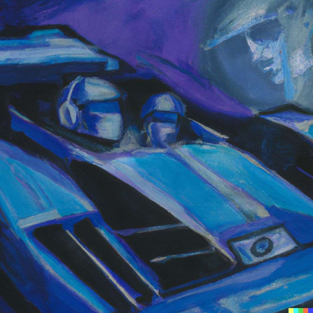 a representation of anxiety, by Syd Mead